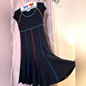 Fit to flare mini dress